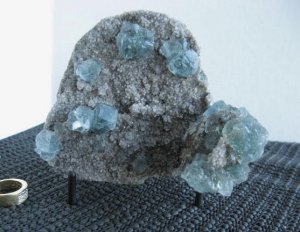 Blue Fluorite Cluster